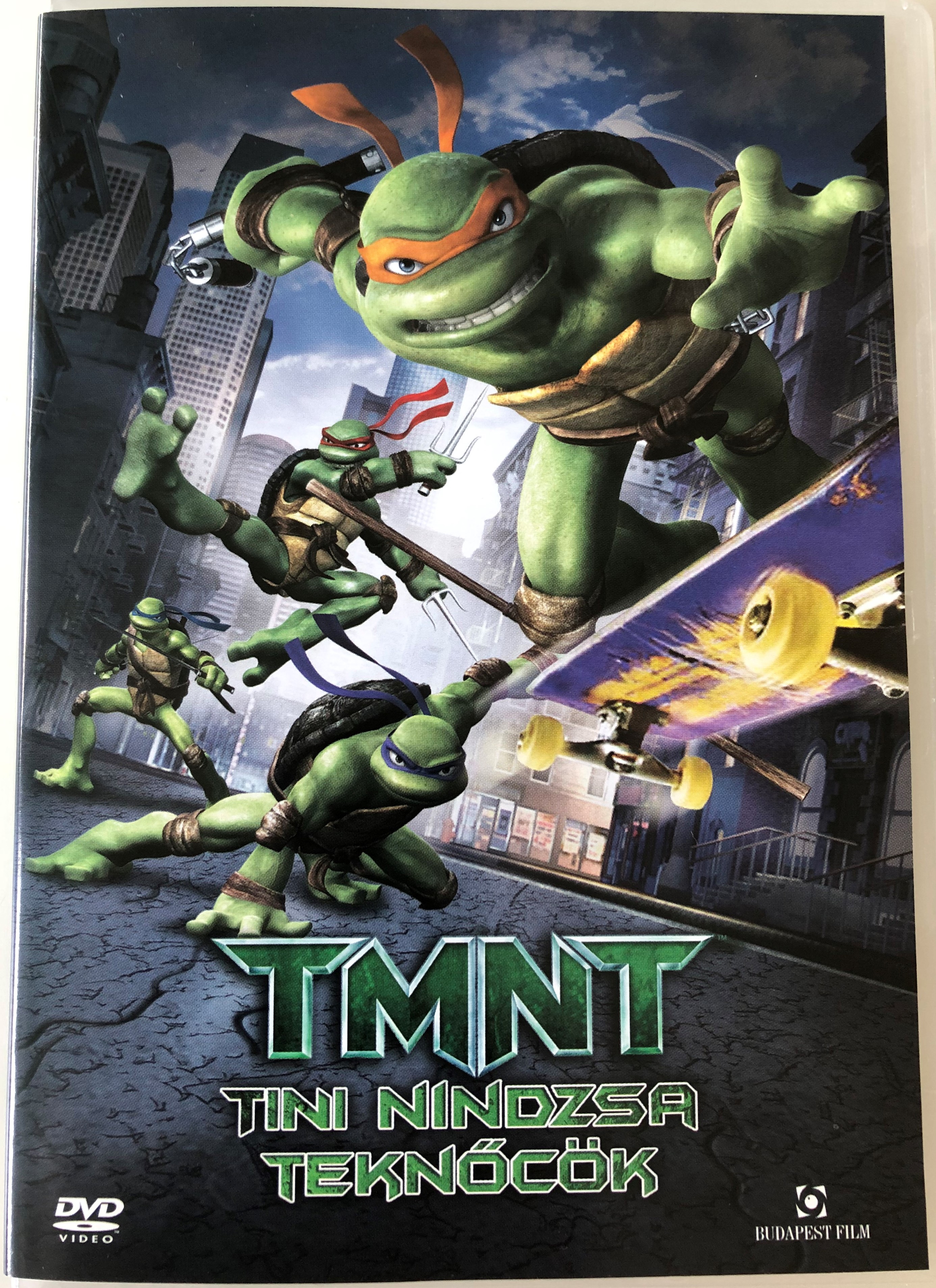 TMNT - Teenage Mutant Ninja Turtles DVD 2007 Tini Nindzsa Teknőcök 1